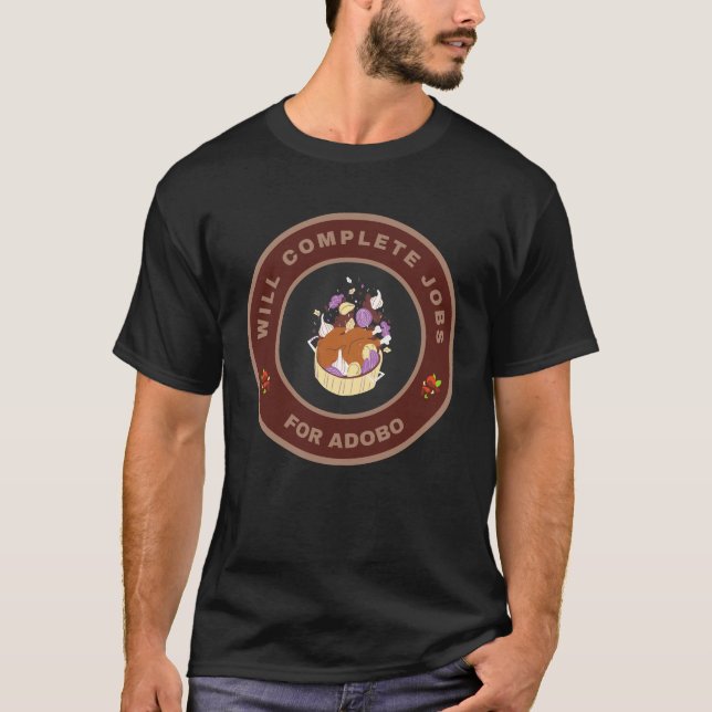 Camiseta Finalizará los trabajos de adobo (Anverso)