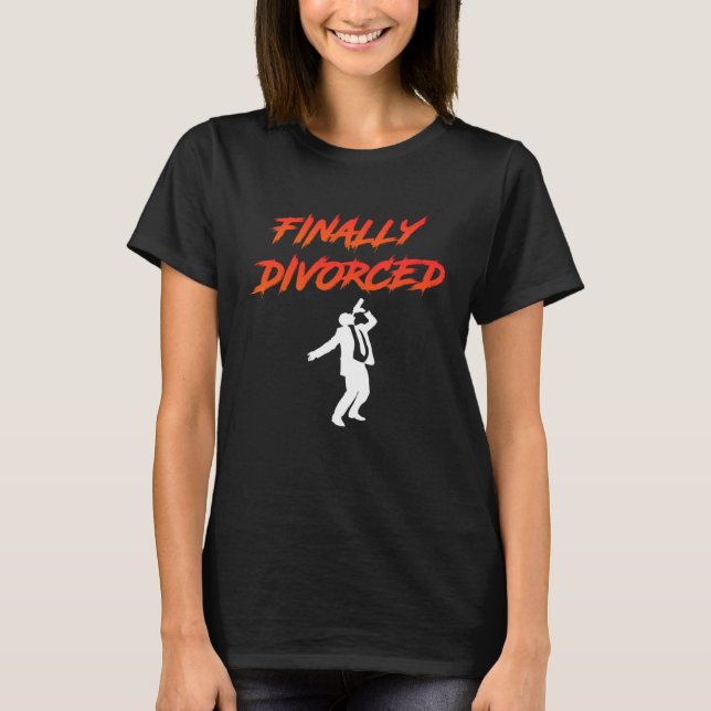 Camiseta Finally Divorced Ex Husband Divorce Pary Men (Anverso)
