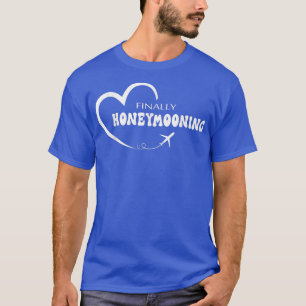 Camiseta Finalmente, Boda y pareja de novias recién casadas