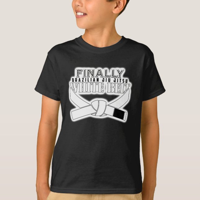 Camiseta ¡¡¡Finalmente el Cinturón Blanco del BJJ!!! (Anverso)