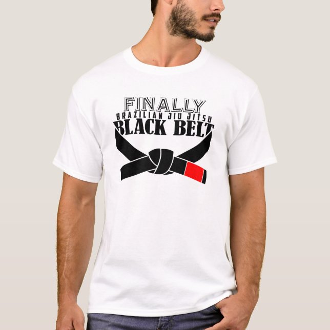Camiseta ¡¡¡Finalmente el cinturón negro BJJ!!! (Anverso)