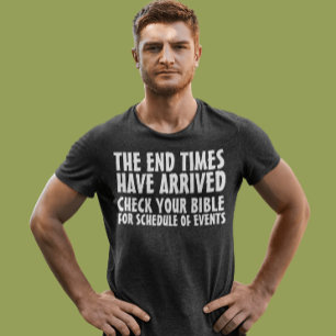 CAMISETA FINALMENTE, HAN LLEGADO CAMISAS CRISTIANAS