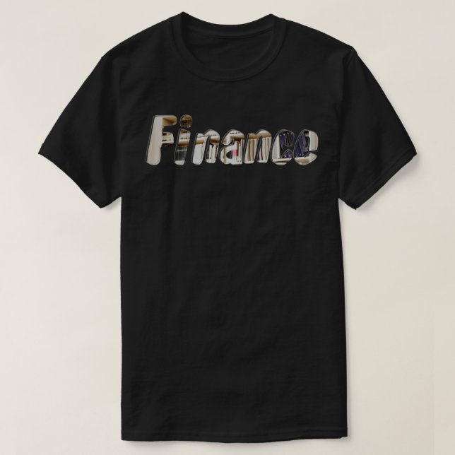 Camiseta Finanzas (Diseño del anverso)