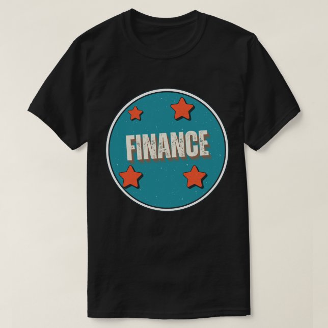 Camiseta Finanzas (Diseño del anverso)