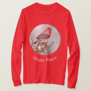 Camiseta Finca de casa en nieve - Fotografía original