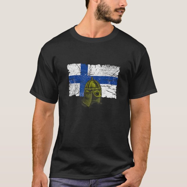 Camiseta Finca finlandesa Escandinavia Finlandia Susi Suomi (Anverso)