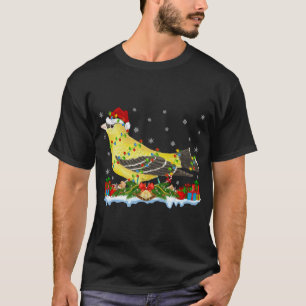 Camiseta Finches La Familia Lover Que Coincide Con Santa Ha