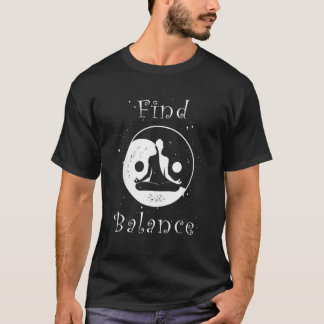 Camiseta Find Balance  Best Yin Yang Style