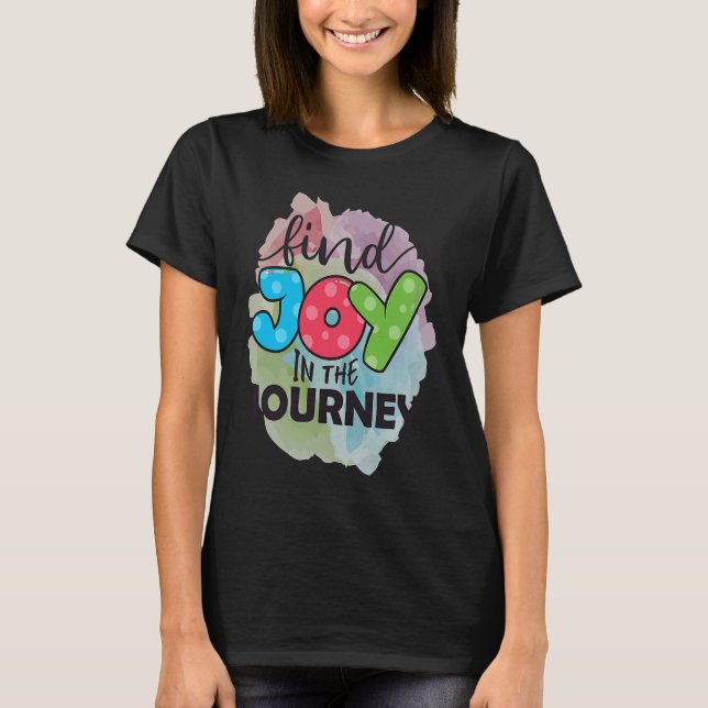 Camiseta Find Joy In The Journey (Anverso)