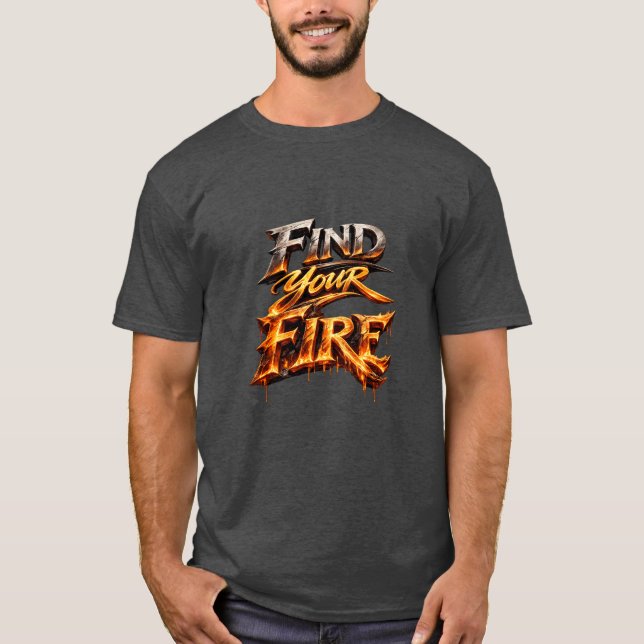 Camiseta Find Your Fire (Anverso)