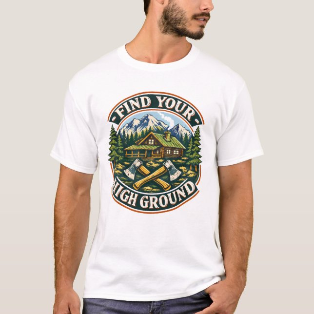 Camiseta Find Your High Ground T-Shirt (Anverso)