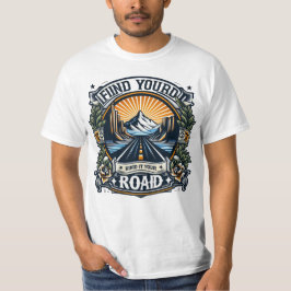 Camiseta Find Your Road - Adventure Awaits