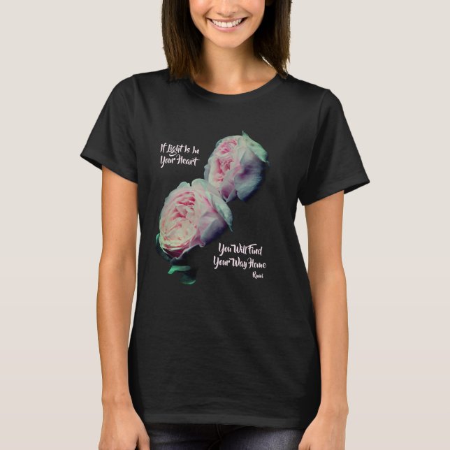Camiseta Find Your Way Home Inspirational Rumi Quote   (Anverso)