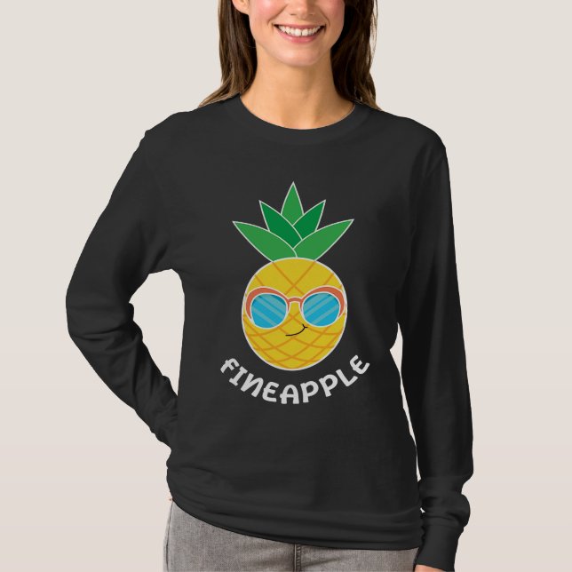 Camiseta Fineapple Pineapple Eater Tropical Fruit Pineapple (Anverso)
