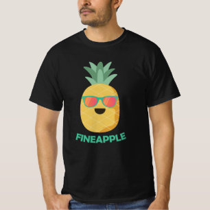 Camiseta Fineapple Pineapple Funny Pun Summer Fruit