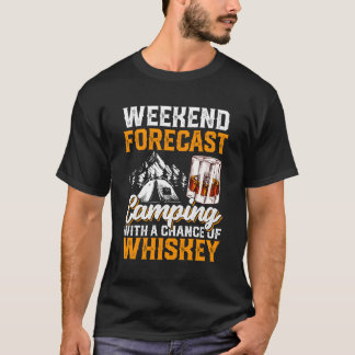 Camiseta Fines De Semana Pronóstico Camg Con Posibilidad De
