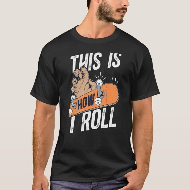 Camiseta Fingboard Skateboarding Tr (Anverso)