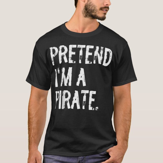 Camiseta Finge que soy un (Anverso)