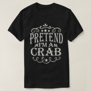 Camiseta Finge que soy un disfraz divertido y fácil de Hall