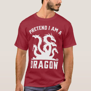 Camiseta Finge que soy un dragón