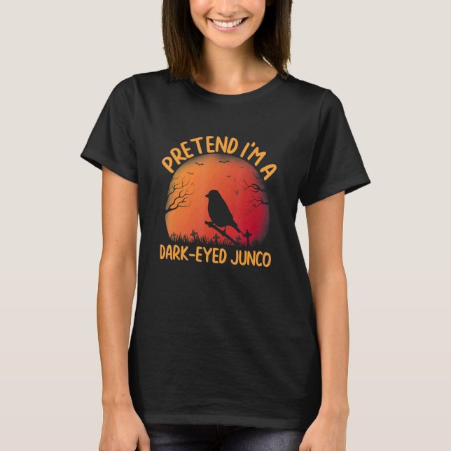 Camiseta Finge que soy un Junco de ojos oscuros que coincid (Anverso)