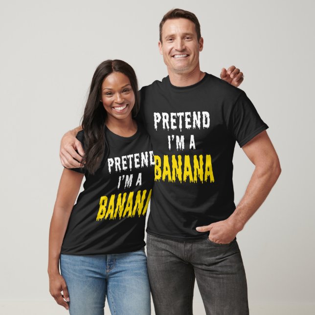 CAMISETA FINGE QUE SOY UN PLÁTANO (Unisexo)