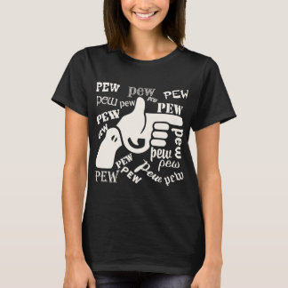 Camiseta Finger Gun Pew Pew Pew #USAPatriotGraphics ©