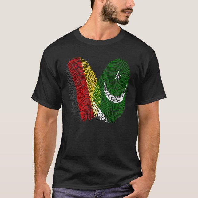 Camiseta Fingerprint Pakistan Pakistan (Anverso)
