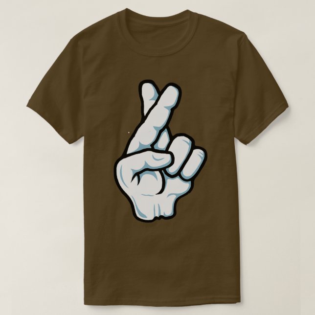 Camiseta Fingers crossed (Diseño del anverso)