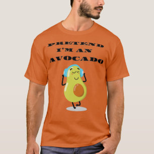 Camiseta fingir ix27m un aguacate gracioso costo de Hallowe