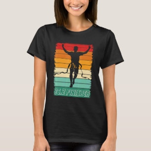 Camiseta Finisher de maratón de primera maratón retro 26 2