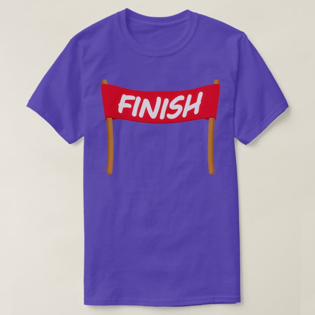 Camiseta Finishline (Diseño del anverso)