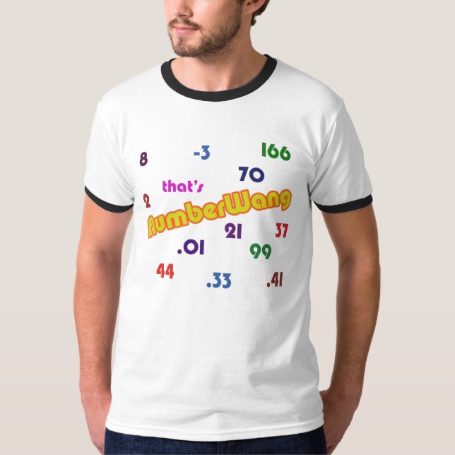Camiseta Fink muerto Numberwang (Anverso)