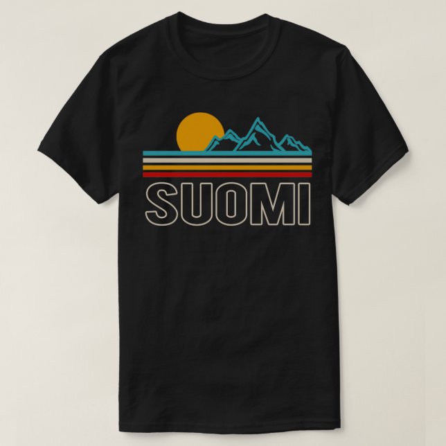 Camiseta finland suomi (Diseño del anverso)