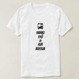 Camiseta Finlandés para conseguir un trabajo y conducir el 