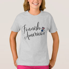 Camiseta finlandesa de los corazones de Entwinted