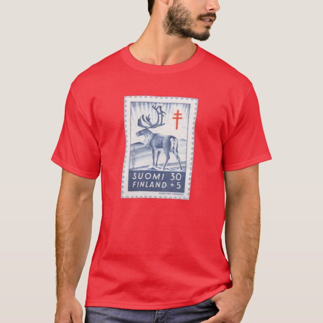 Camiseta finlandesa del reno (Anverso)