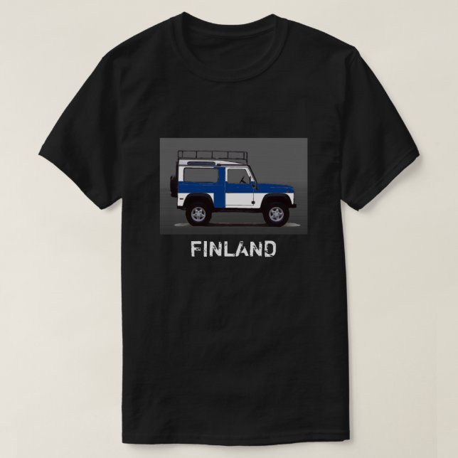 CAMISETA FINLANDIA (Diseño del anverso)