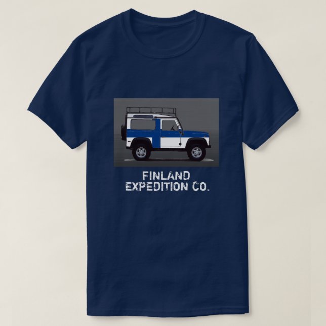 CAMISETA FINLANDIA (Diseño del anverso)