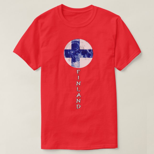 Camiseta finlandia 2 (Diseño del anverso)