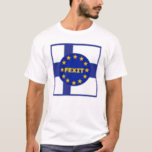 Camiseta Finlandia Bandera EU Fexit