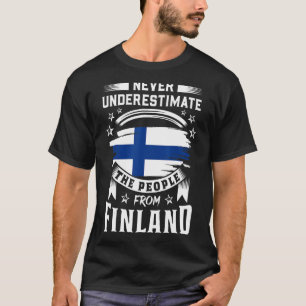Camiseta Finlandia Finlandesa Para Hombres Sisu Lapland Kid