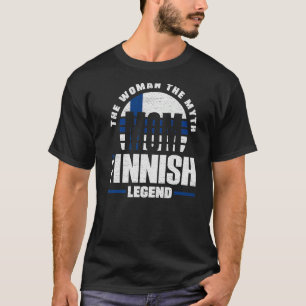 Camiseta Finlandia Finlandia Bandera Madre