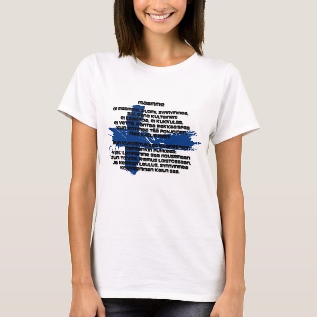 Camiseta Finlandia - Maamme (Anverso)