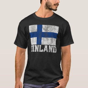 Camiseta Finlandia Orgullo de la Bandera Raíces País Nat