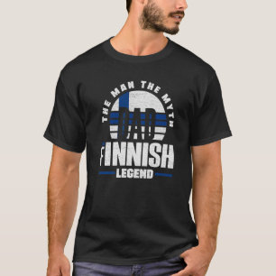 Camiseta Finlandia Padre de bandera de Finlandia