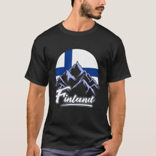 Camiseta Finlandia Para Mujeres Lapp Finlandia Hombres Sisu