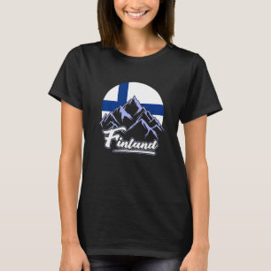 Camiseta Finlandia Para Mujeres Lapp Finlandia Hombres Sisu