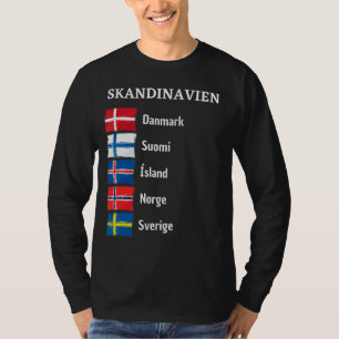 Camiseta Finlandia Suecia Noruega Svergie Suomi Islandia Sc