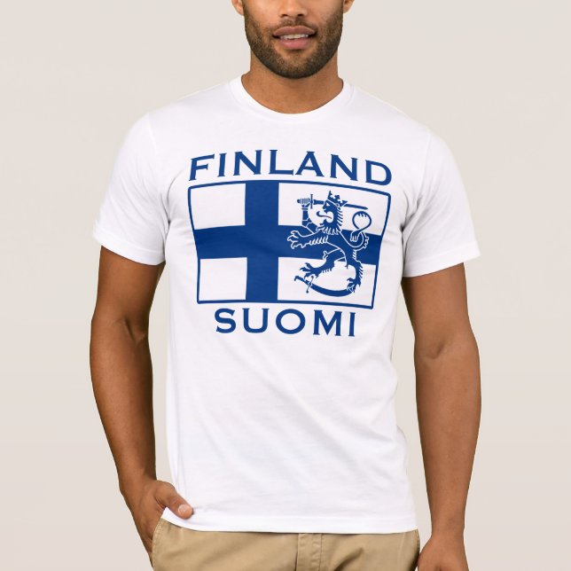 Camiseta Finlandia Suomi (Anverso)